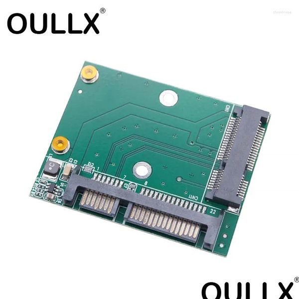 Computerkabelanschlüsse S Olx Msata SSD zu SATA 3 Adapterkarte 2,5 Zoll Schnittstelle 5 cm Mini PCIe III Drop Delivery Computer Netzwerk Otyha