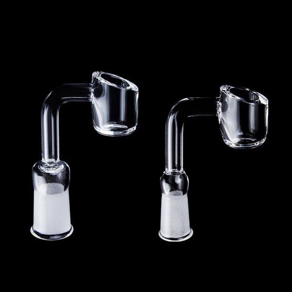 Headshop888 Q004 Cachimbo De Quartzo Banger Prego 4mm Espessura 10mm 14mm 19mm Masculino Feminino Fosco Conjunto De Vidro Bong Ferramenta 6 Modelos