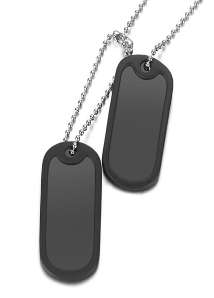 Personalisierte Edelstahl-Hundearmee mit individueller Gravur, Namens-ID-Foto-Anhänger-Halskette, lange Kette, Militär-Armee-Stil-Schmuck SL-1142117390