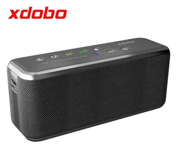 XDOBO X8 MAX 100 Вт Портативная колонка Беспроводная звуковая панель Bluetooth BT5.0 Power Bank TWS Sound Box 20000 мАч Бумбокс или плеер H2204129564846