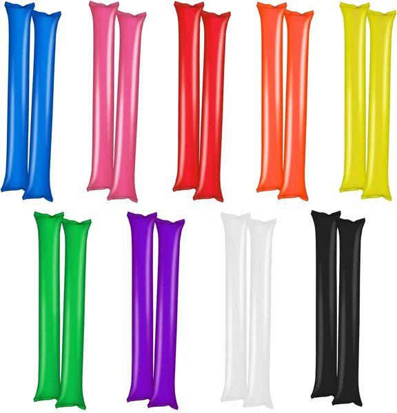 40 pezzi Thunder Sticks Spirito di squadra Boom Tifo Noise Makers Plastica Cheerleading Stick Bam Gonfiabile Noisemakers 240118