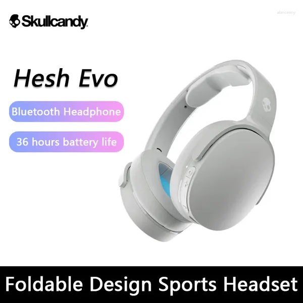 Cuffie Bluetooth over-ear wireless Hesh Evo per iPhone/Android con microfono/batteria da 36 ore Design compatto da viaggio