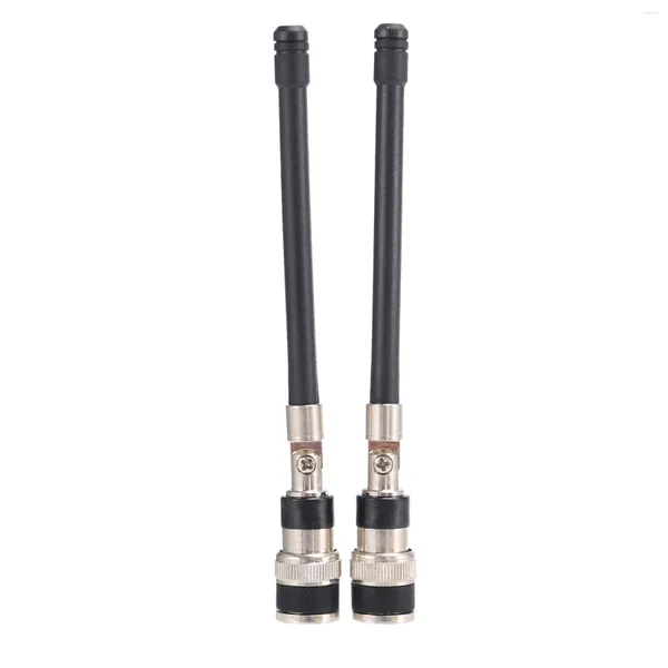 Microfones 2 PCS BNC UHF Antena de Microfone para PGX24 SLX4 PG58 Beta58 Série Microfone Sem Fio