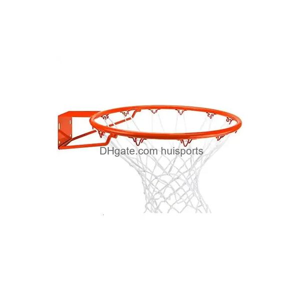 Palloni Corona Articoli sportivi Cerchio da basket in acciaio inossidabile con rete per tutte le stagioni Standard / 18 Arancione 231220 Drop Delivery Sports Outdoo Dhupa