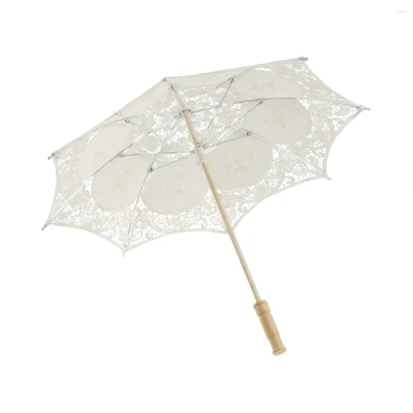 Regenschirme, Po-Shoot-Requisiten, Pografie-Regenschirm, einzigartig, nicht regenfest, Spitze, Bambus, ästhetische Raumdekorationen