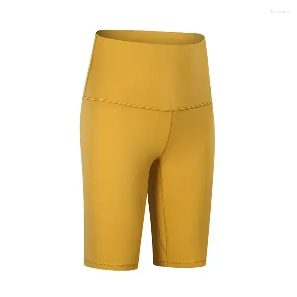 Pantaloncini attivi UUlogo Align Pantaloni attillati a vita alta da donna Sport Corsa da ciclismo Pantaloni Yoga Fitness Alta elasticità Asciugatura rapida 5 punti