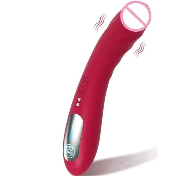 Glande Vibrazione Piccolo vibratore Desiderio sessuale Enorme cavallo Dildo Simulatori di pompini Sesso anale Code Dispositivi per la masturbazione Giocattoli 240130