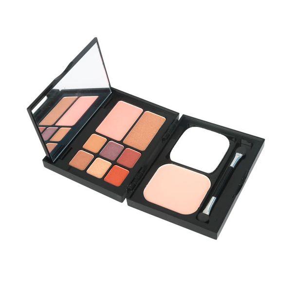 Set trucco moda 9 Kit trucco colori 6 Ombretti Blush Pressato Tavolozza compatta Set trucco combinato240129