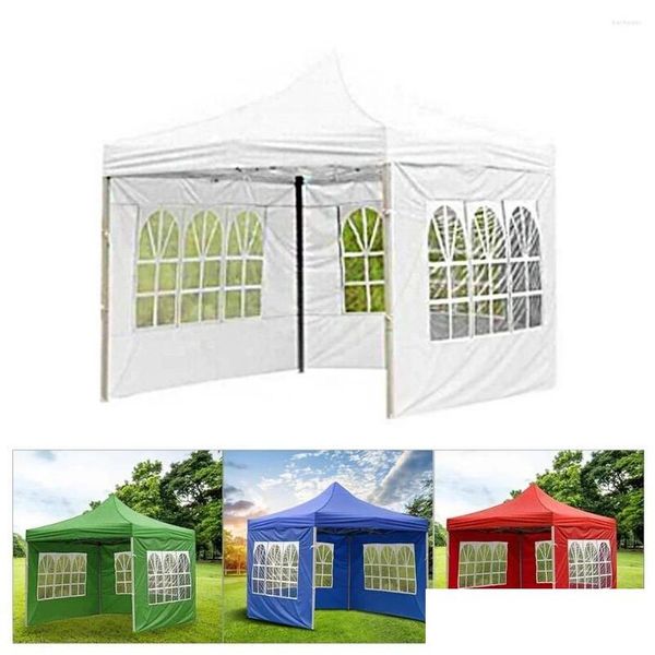 Tendas e abrigos portáteis Oxford Wall No Garden Shelter Rainproof Canopy Shade Substituição Impermeável Superfície Side Top Gazebo 1 Tenda OT0HG