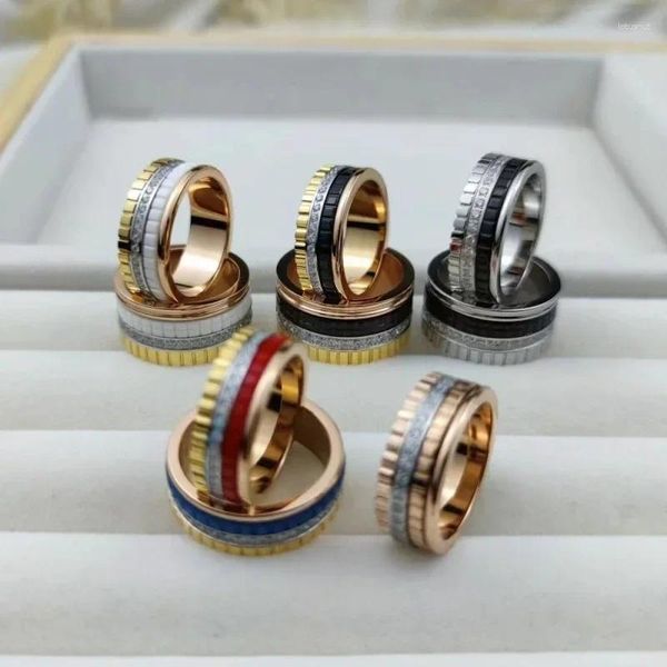 New Band Rings Bocherons European Jewelry Quatres Série Casal Ring With Gear Gear Gear