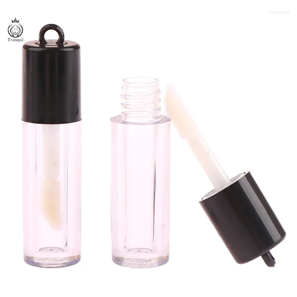 Aufbewahrungsflaschen 10 Stück 1 ml DIY Lippenröhrchenbehälter mit Deckel Leere Lippenstiftflasche Glanzprobe