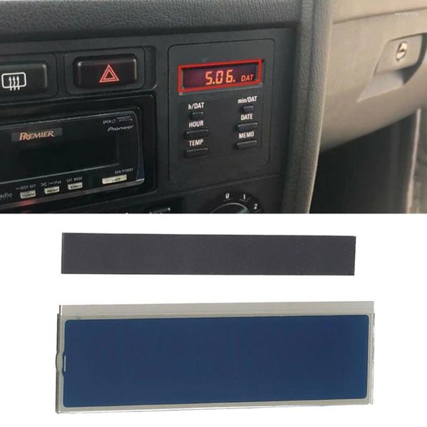 Auto-LCD-Bildschirm mit 1 Stück leitfähigem Streifen für E24 E28 E30 6 Button Board Computer BC1 OBC 62131377803