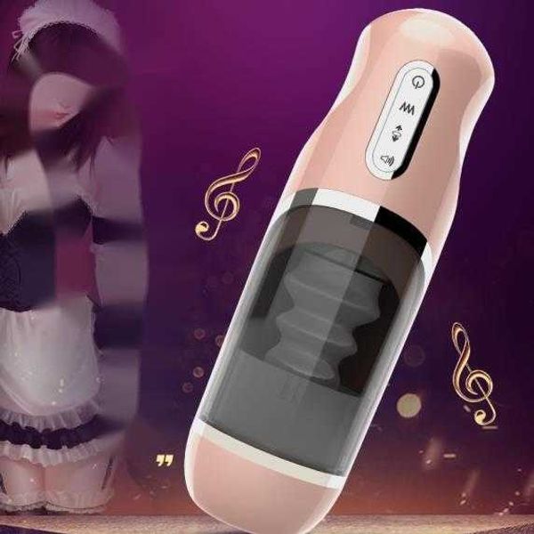NXY Мастурбаторы Автоматическая выдвижная чашка для самолета 2-цветное электрическое устройство для мужской мастурбации для взрослых