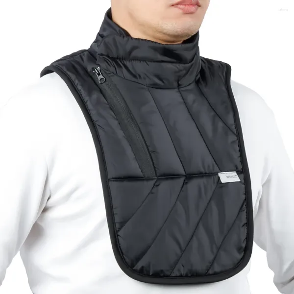 Jaquetas de caça à prova de vento inverno ciclismo velo balaclava motocicleta protetores de pescoço completo mais quente acampamento envoltório térmico bib para equitação esqui