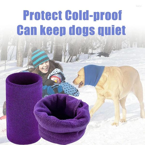 Hundebekleidung, Katzen-Ohrenschützer, kältebeständige Kopfbedeckung, beruhigend, angstlindernd, Haustier-Ohrschutz, Stoffschal, kann Hunde ruhig halten. Zubehör