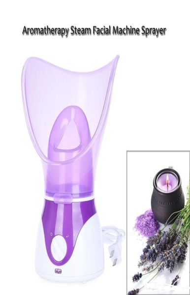 Taibo beleza facial nano vaporizador rosto cuidados com a pele uso doméstico sauna spa três cores rosa roxo azul4639651