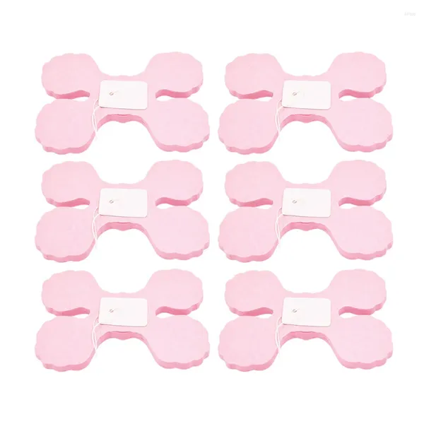 Decorazioni per feste 6 set 36M rosa chiaro con stamina appesa ornamenti nuziali ghirlanda pendente in carta per soffitto compleanno