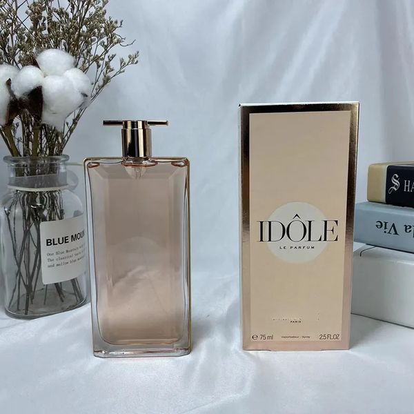 Perfume para mulheres perfumes de Ídole eau de parfum florale 100ml ladies colônia fragrância duradoura neutro encantador e nebuloso spray desodorante