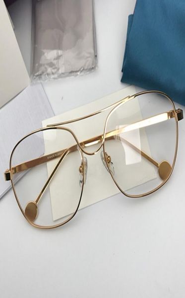 Hochwertiges G1116-Brillengestell, Unisex, großer quadratischer Rand, 5417146, leichter, quadratischer Vollrand aus Metall für Korrektionsbrillen, vollse8624496
