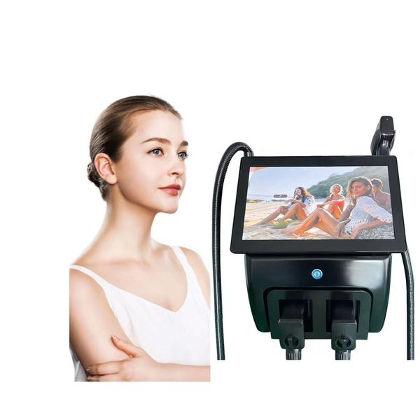 2024 Newest Desktop Big Size Diode Laser Spot Three Wavelength Hair Removal Picosecond Tattoo Removal Laser 2 in 1 Machine 808 Laser Diode Ice Point Depilator