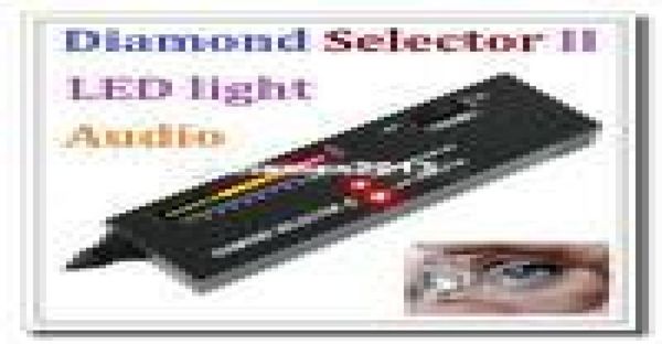 Hochwertiges tragbares Diamond Selector II Moissanit-Edelstein-Werkzeug Drop6817708