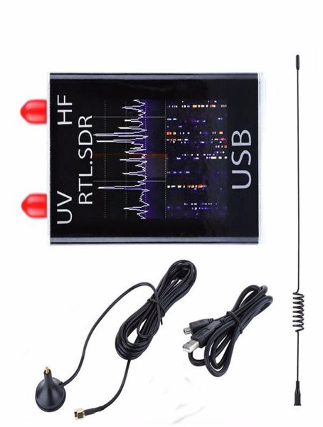 100KHz17GHz banda completa UV HF RTLSDR USB Tuner Receptor R820T8232 Ham Radio3136966