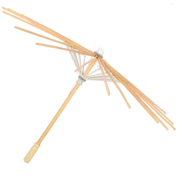 Guarda-chuvas suporte de guarda-chuva suporte de papel de óleo suporte de férias artesanato de madeira decoração simples oleada rack de palco criança
