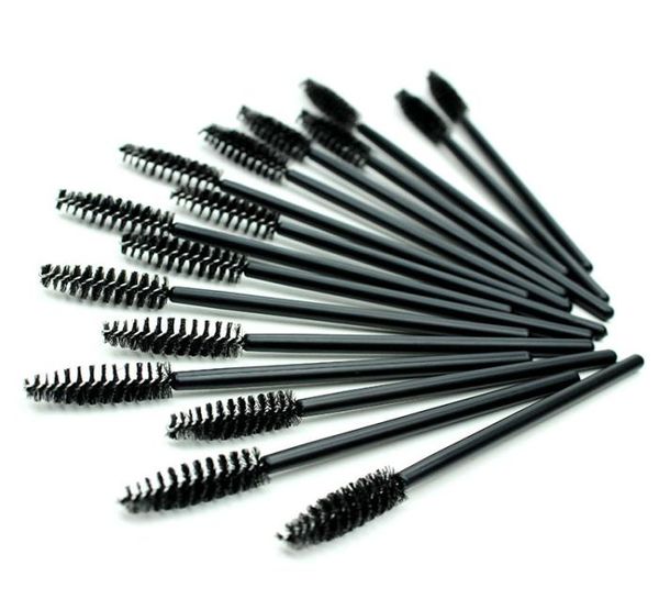 100 pz NUOVO Pennello Per Ciglia Usa E Getta Nero Mascara Bacchette Applicatore Trucco Strumento Cosmetico Pennello Pennello Per Trucco Pennelli Per Estensione5078257