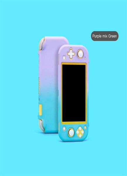 La più recente custodia protettiva DATA FROG per Nintendo Switch Lite Console Custodie rigide Shell Skin Feel Mix Cover posteriore colorata9187750