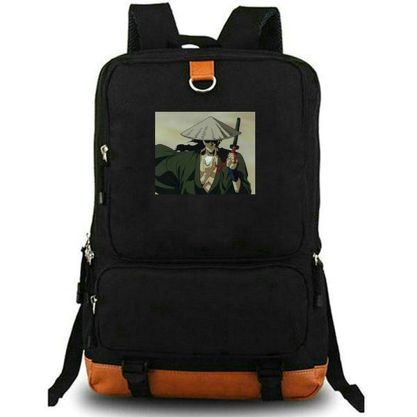 Ninja scroll mochila anime daypack saco de escola em quadrinhos impressão dos desenhos animados mochila lazer mochila portátil pacote de dia