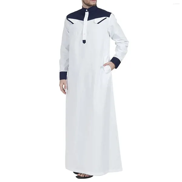 Мужские повседневные рубашки, муслиновый однотонный халат, арабская рубашка, рождественский комбинезон, мужской комбинезон с цветочными рукавами, хлопковые футболки для
