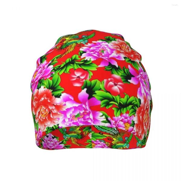 Berretti Dongbei Dahua Grandi Fiori Berretto Pullover Unisex Berretti Cappello per Uomini e Donne all'aperto