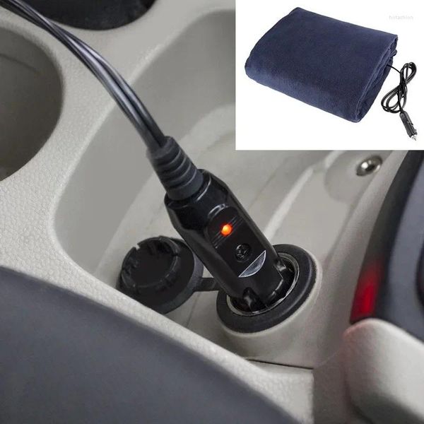 Coperte 1 pz 12V coperta riscaldata elettrica per auto a risparmio energetico caldo autunno inverno riscaldamento camper SUV camion