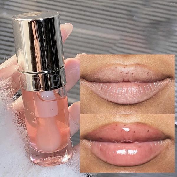 Lip Gloss Espelho Geléia Duradoura Hidratante Água Brilhante Batom Líquido À Prova D 'Água Transparente Colorido Coreano Maquiagem Cosméticos