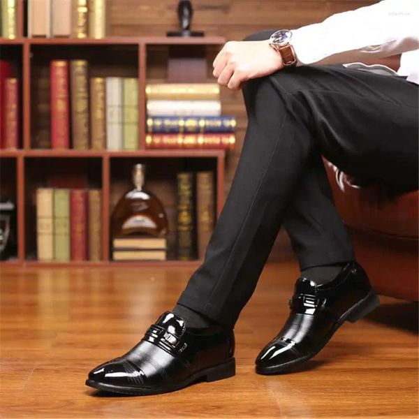 Sapatos de vestido 38-39 primavera para noivas casamento homem casual homens tênis esportes tenks gordura design elegante