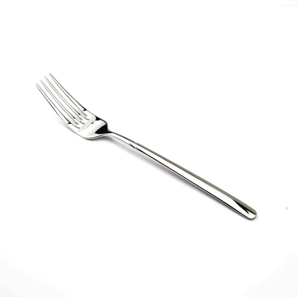 Forks Akşam Yemeği Set Yemek Avrupa Modern Çelik Stil Yemekleri Meyve Çatal Paslanmaz İnce Sofra Takımı 6 PCS Batı Tatlı