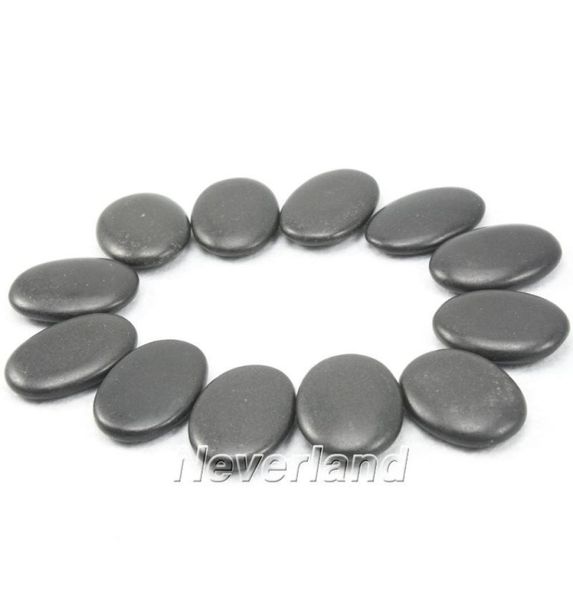 Sağlıklı Yaşam 7 PCS Set Masaj Taşları Masaj Lava Doğal Taş Seti Spa Kaya Basalt Stone 9267467