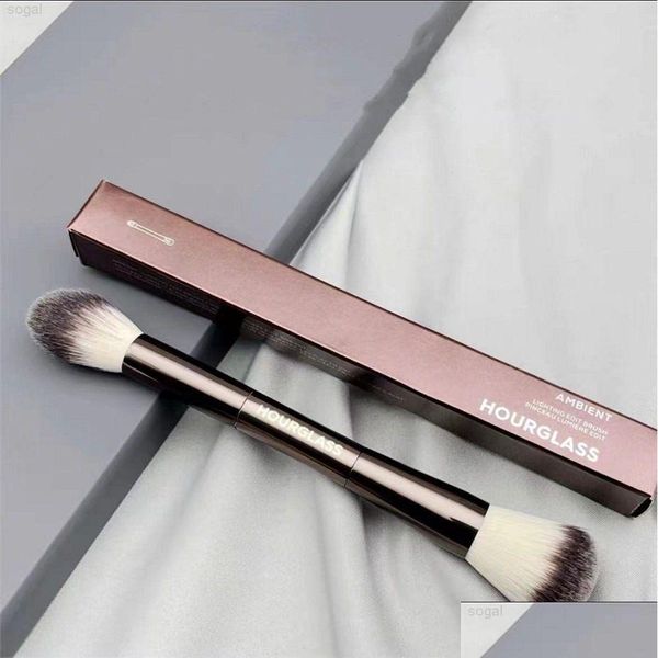 Pincéis de maquiagem Ampulheta Ambient Lighting Edit Brush Box Mti-Funcional Face Bronzer Highlighter B Pó Cosmético Drop Delivery H Dhfaz