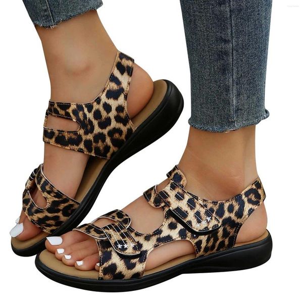 Sandali Comodi Da Donna Ortopedici Zeppe Fishmouth Scarpe Con Tacco Alto Sapatos Feminino Claquette Femme