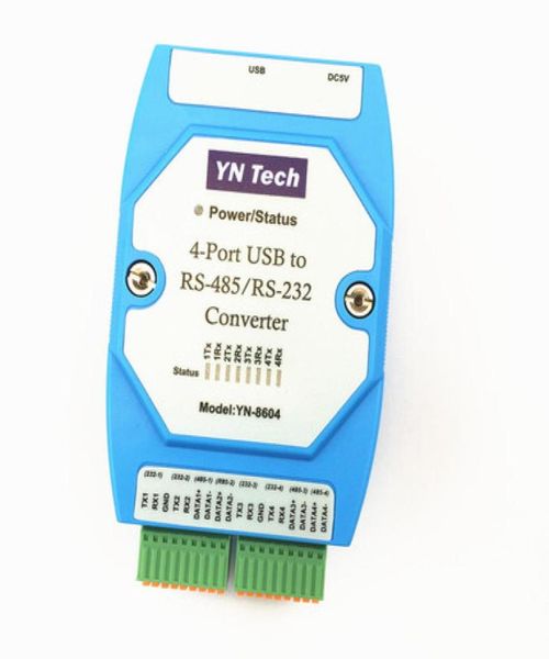 1 шт., 4 порта USB в RS485, преобразователь RS232, 4 адаптера последовательного COM-порта FT42322297785