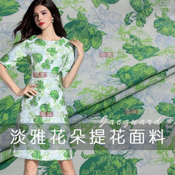 Kleidung Stoff 150cm High-end Hanfu Jacquard Wind Kleidung Kleider Mode Kleid Großhandel Tuch