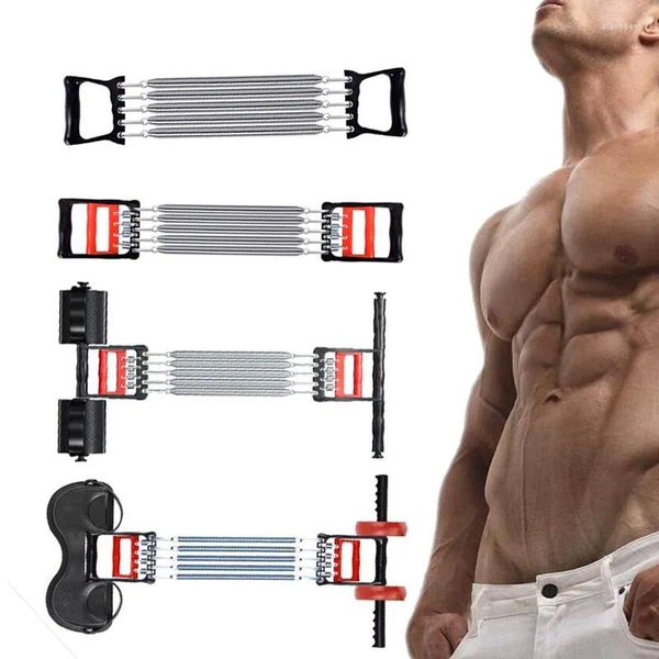 Faixas de resistência primavera expansor peito rally fitness ajustável haste força trainer casa puxar maca ginásio equipamentos treinamento muscular