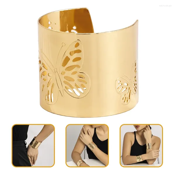 Charme Pulseiras Boca Larga Borboleta Pulseira Natal Delicado Pulso Jóias Encantos Personalizado Pulseira De Ferro