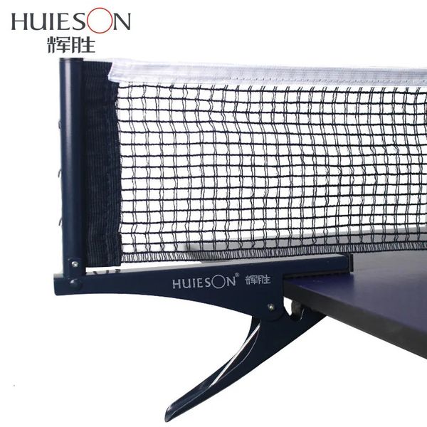 Huieson 1 conjunto profissional padrão tênis de mesa malha rede ping pong kit rack tênis de mesa acessórios tipos braçadeira 240131