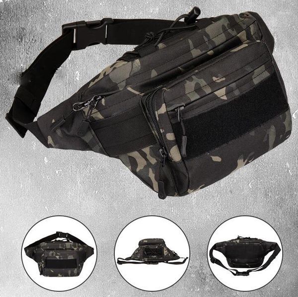 Bolsas de cintura homens fãs militares Fãs ao ar livre Bolsa de exército Taúte