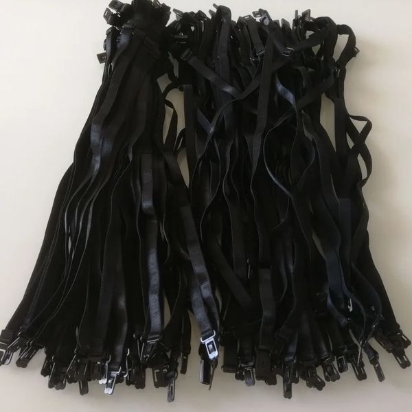 40 pçs adulto criança gravata cinto fivela clipe cinta acessório diy laço ajustável estiramento corda max 50cm estender elástico cabo 240202