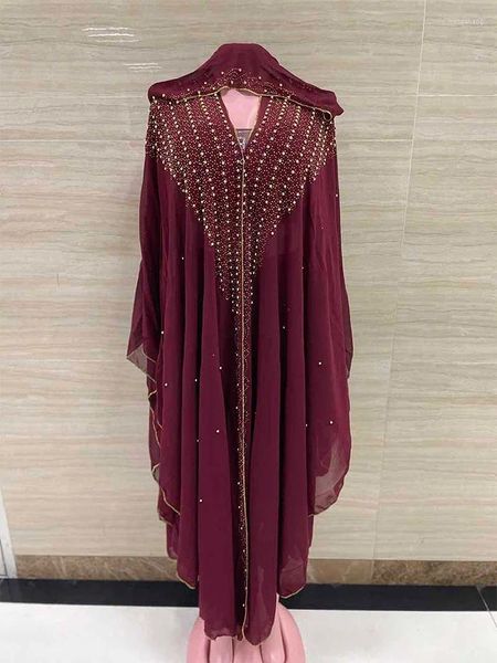 Ethnische Kleidung Free Size Afrikanisches Paillettenkleid für Frauen Traditionelles Kaftan-Robe Elegantes Damen-Hochzeitskleid Femme Partykleider Muslim