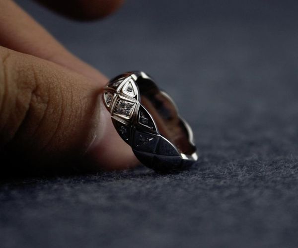 Anel de diamante feminino feminino anéis de casamento masculino artesanal s925 prata esmagamento anéis2284104