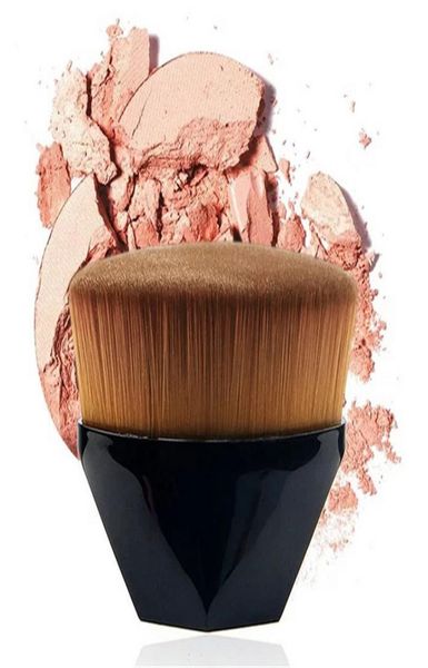 No 55 Magic Foundation Brush Diamond Makeup Brush Profissão Polygon Contour Blending Cosmetic Brushes Microfiber Plastic Handle 4132635