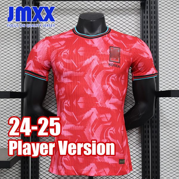 JMXX 24-25 Coreia do Sul Camisas de futebol especiais Uniformes masculinos Jersey Homem Camisa de futebol 2024 2025 Versão do jogador